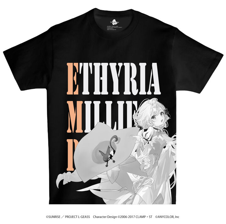 【Limited Edition】Big Print T-shirt - Millie Parfait